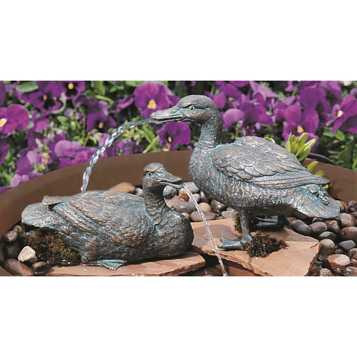Duck Fountain Spitters-Pair