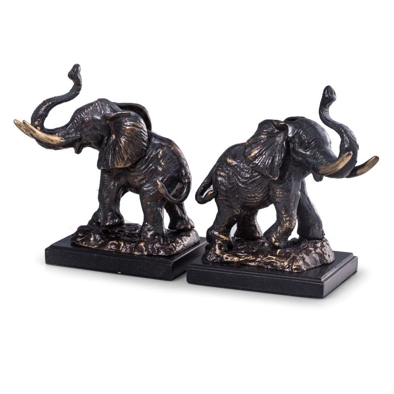 Elephant Bookends