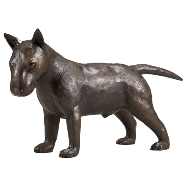English Bull Terrier Bronze Sculpture