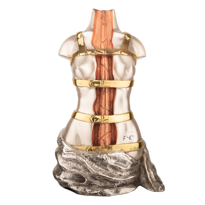Broken Column Sculpture by Frida Kahlo-  Front View