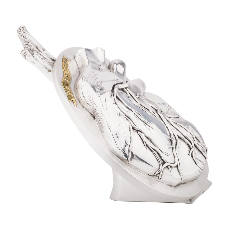 Brush Strokes Silver Sculpture by Frida Kahlo