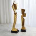Facet Sculpture Set Gold5
