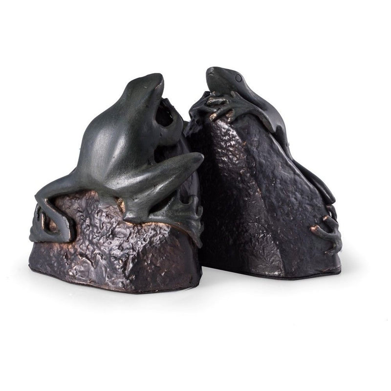 Fancy Frog Bookends
