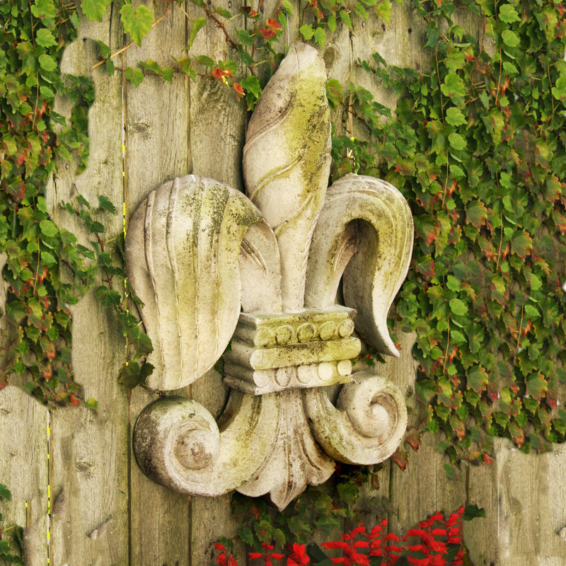 Fleur De Lis Wall Plaque