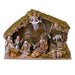 11 Piece Nativity Set with Italian Stable