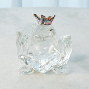 Frog Prince Art Glass Sculpture 4