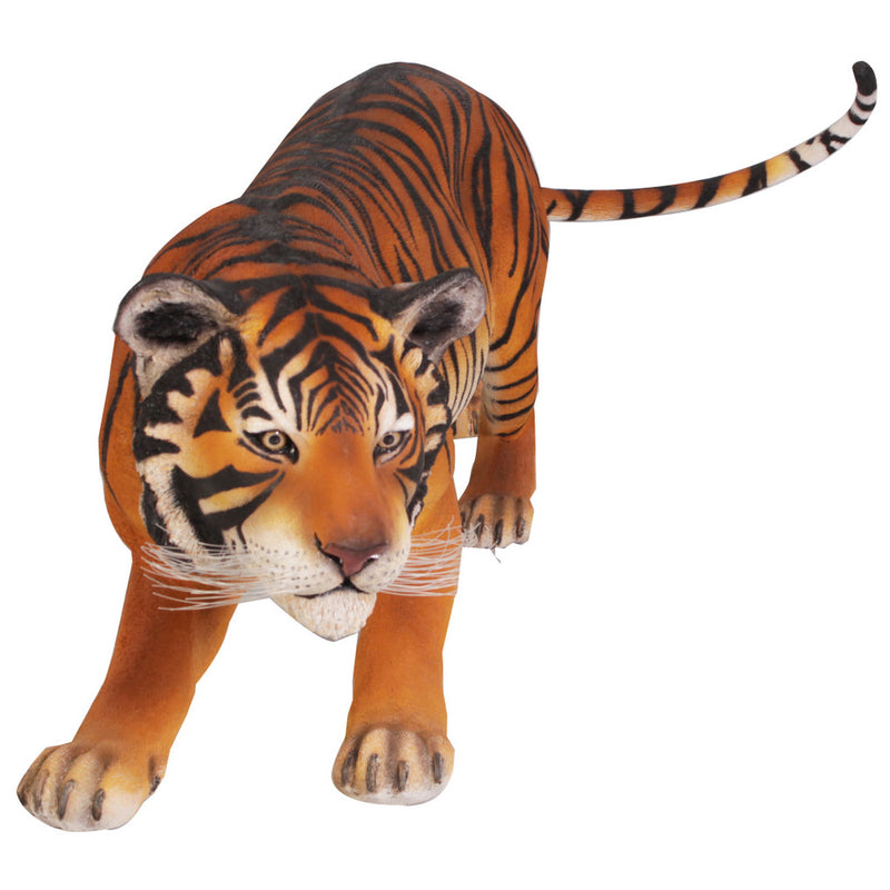 Full Size Life Like Bengal Tiger Statue