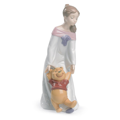 Fun with Winnie the Pooh Porcelain Figurine by NAO