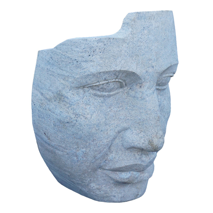 Granite Face Sculpture