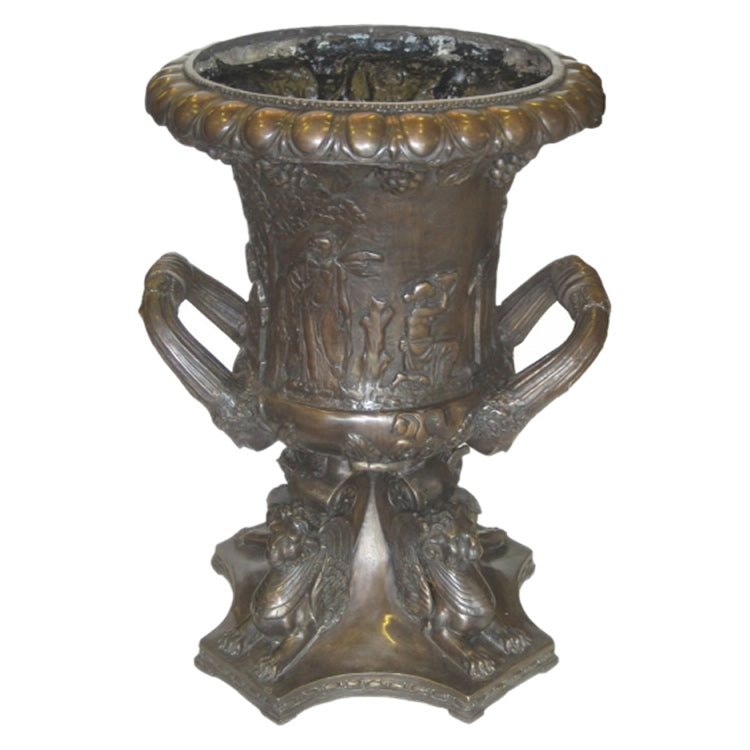 Greek Urn in Bronze