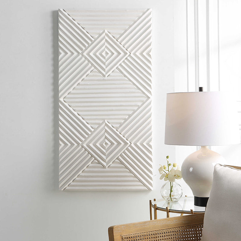 Geometric Wood Wall Art