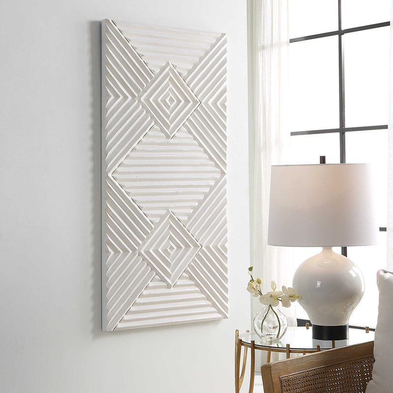 Geometric Wood Wall Art