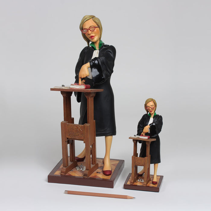 Lady Lawyer Sculpture