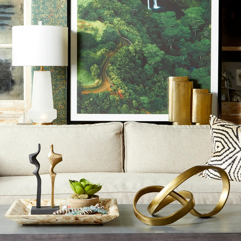 Gilded Gold Knot Sculpture