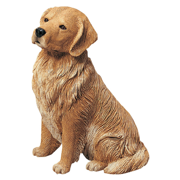 Golden Retriever Dog Statue by Sandicast
