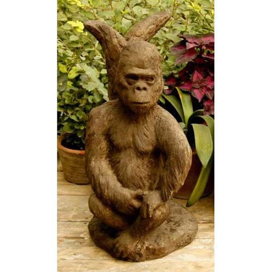 Gorilla Garden Statue