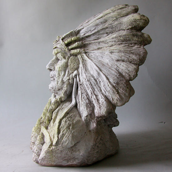 Great Indian Chief Bust