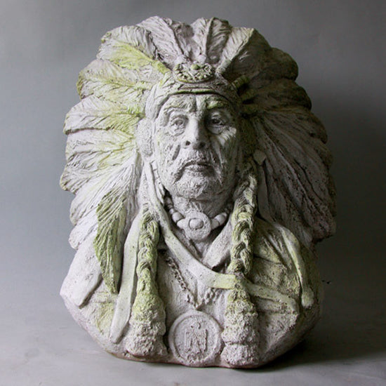 Great Indian Chief Bust