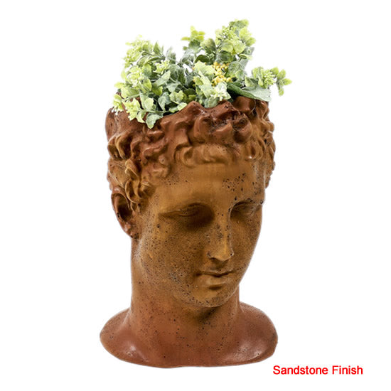 Greek Bust Planter