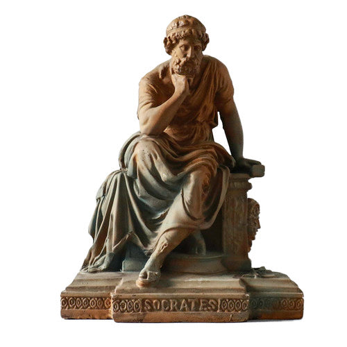 Greek Philosopher Socrates Statue