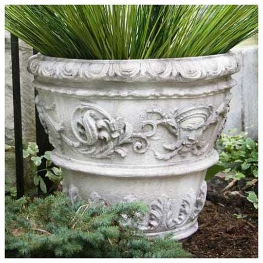 green man planter pot Greenman Florentine Outdoor Pot — AllSculptures
