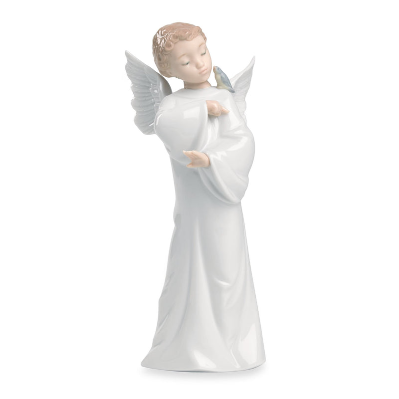 Guardian Angel Porcelain Figurine by NAO