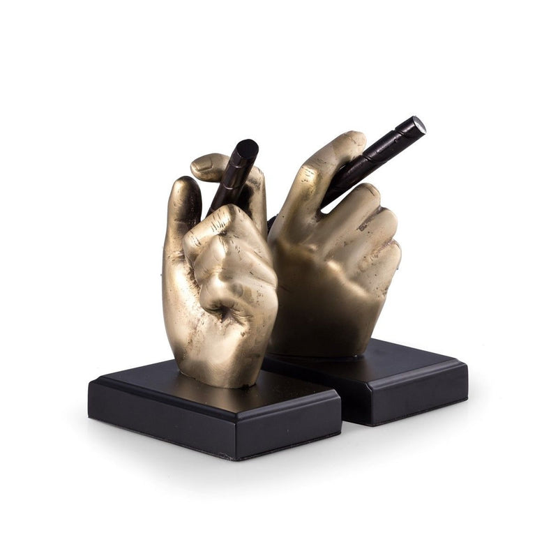 Havana Cigar Smoker Bookends Alternate View