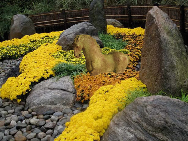 Horse Remnant Statue