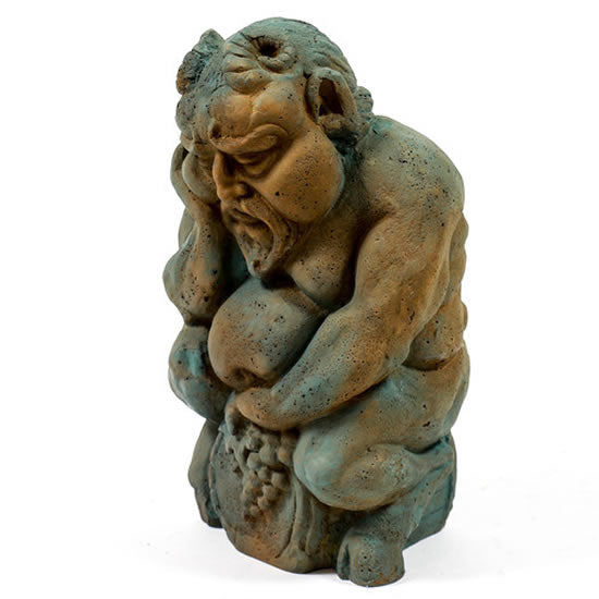 Hungover Bacchus Garden Statue