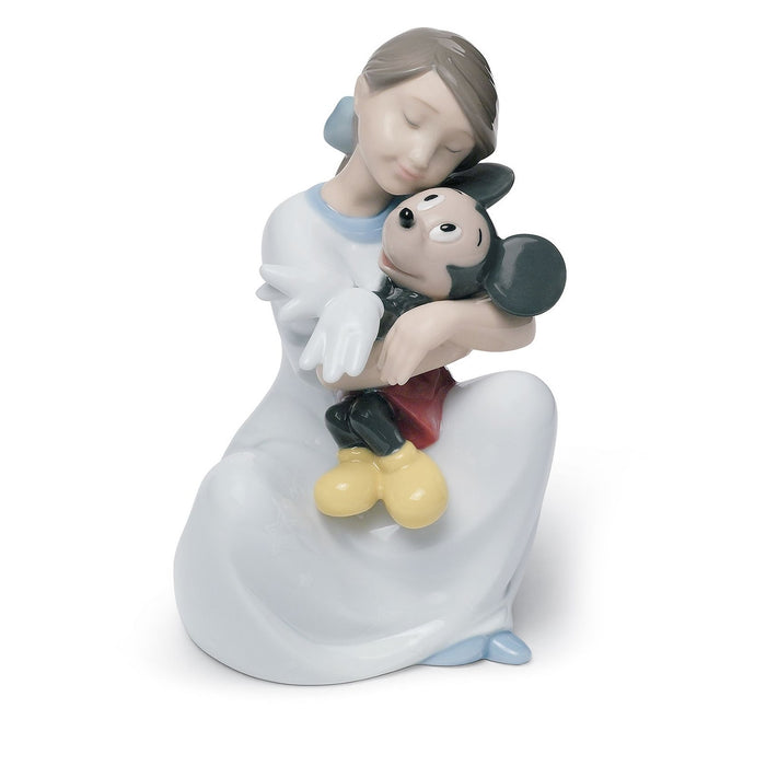 I Love You Mickey Porcelain Figurine by NAO