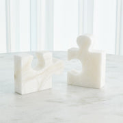Jigsaw Bookends Sculpture