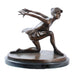 Kneeling Ballerina Bronze Sculpture