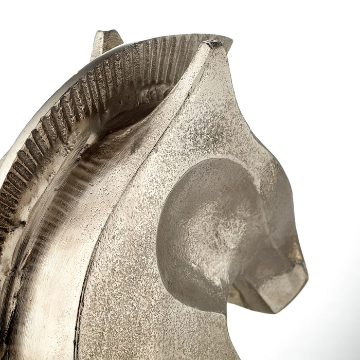 Knighted Horse Head Bust