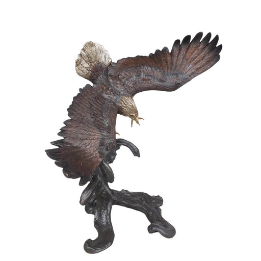 Large Soaring Eagle Bronze Statue 2