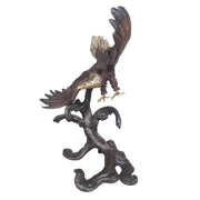Large Soaring Eagle Bronze Statue 5
