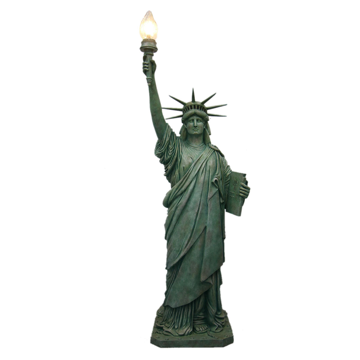 Large Statue of Liberty Lamp — AllSculptures
