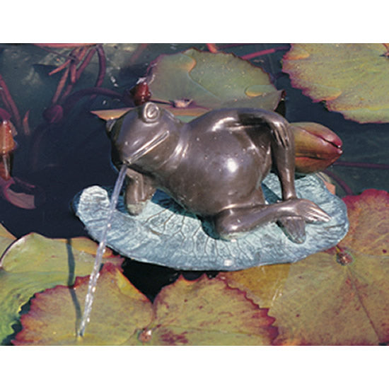 Lazy Frog Garden Fountain-Medium