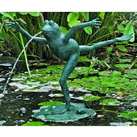 Leaping Frog Garden Fountain