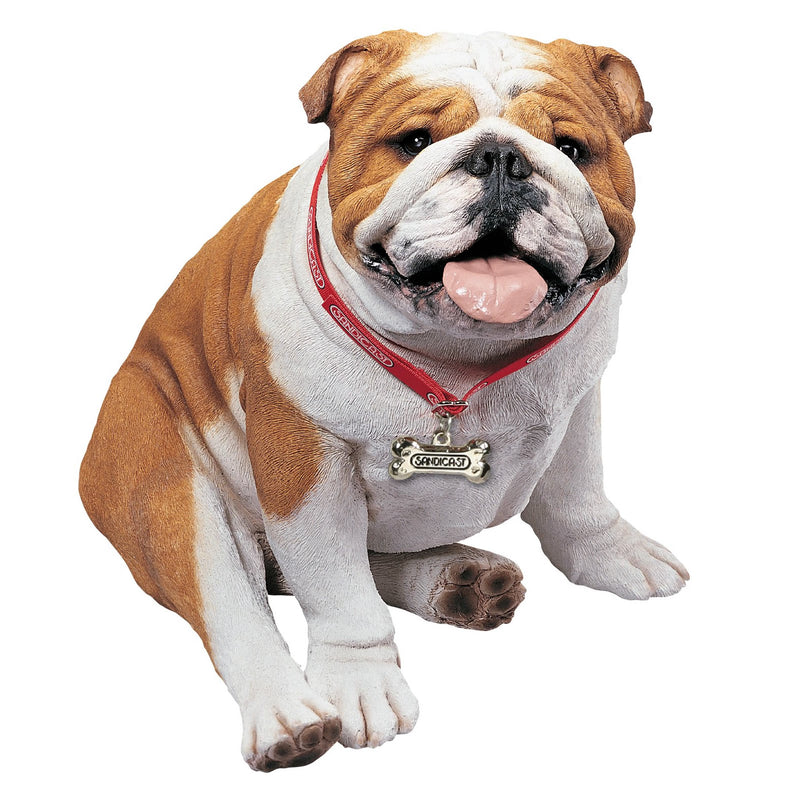 Life Size Fawn Bulldog Statue by Sandicast