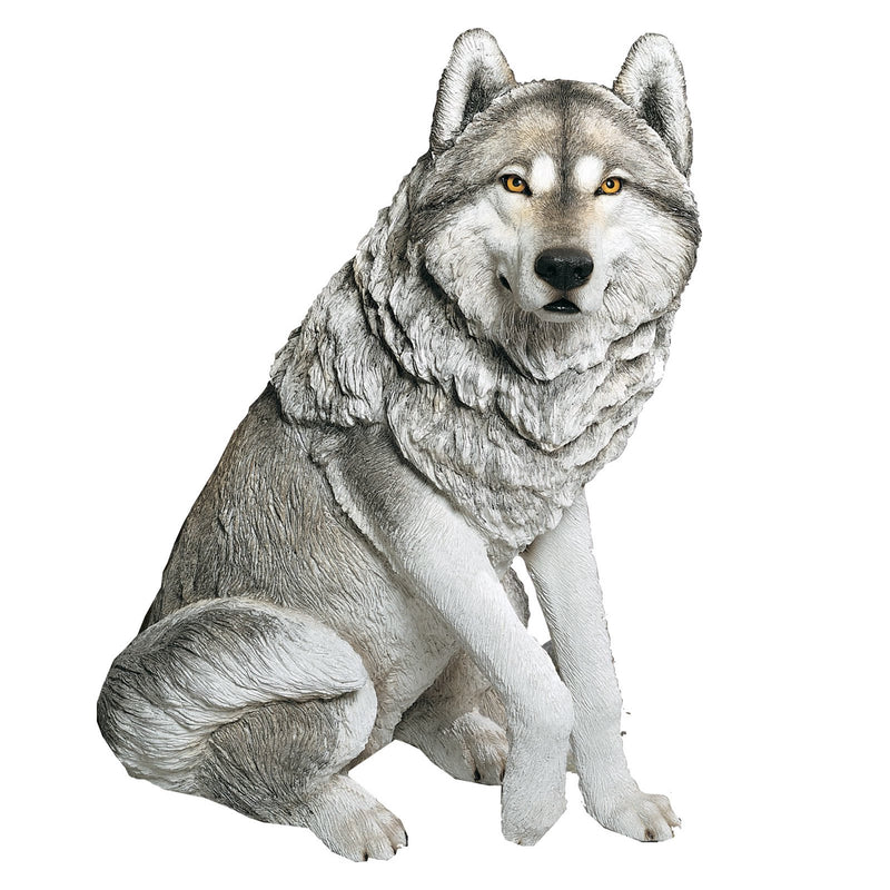 Life Size Wild Wolf Statue