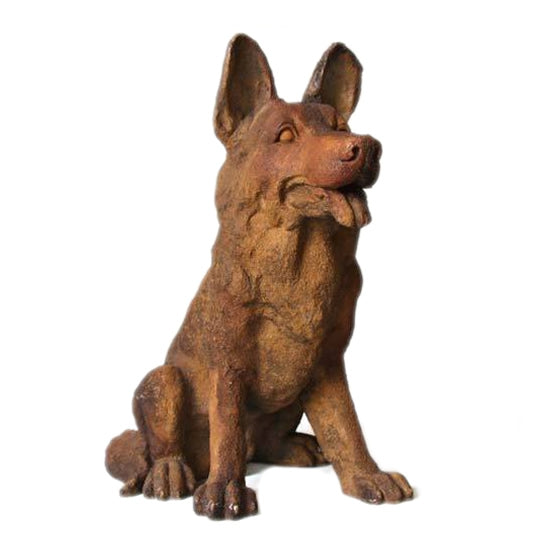 Little German Shepherd Dog Statue