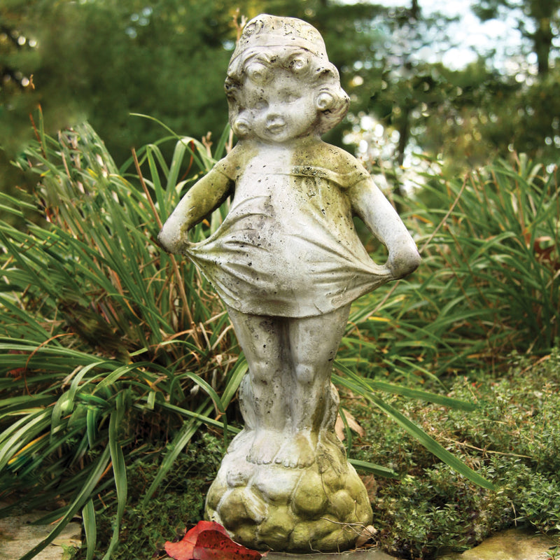 Little Sister Garden Statue