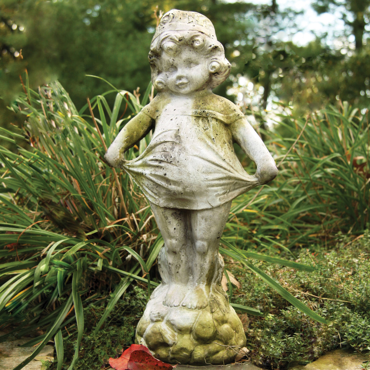 Little Sister Garden Statue — AllSculptures