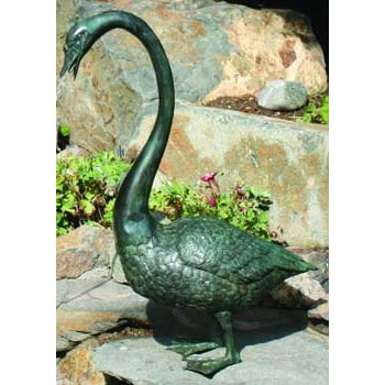 Long Neck Goose Fountain
