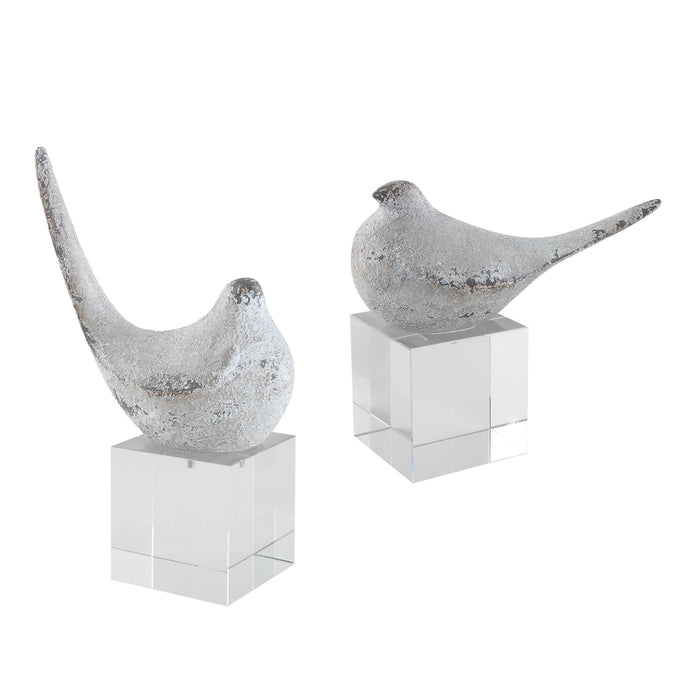 Love Doves Modern Sculpture Set