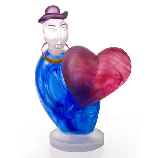 Love Messenger Art Glass Sculpture