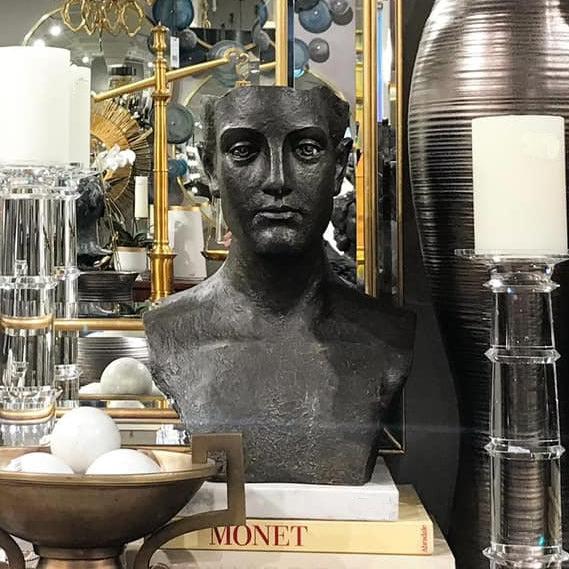 Modern Iron Bust