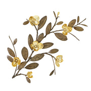 Magnolia Metal Wall Art