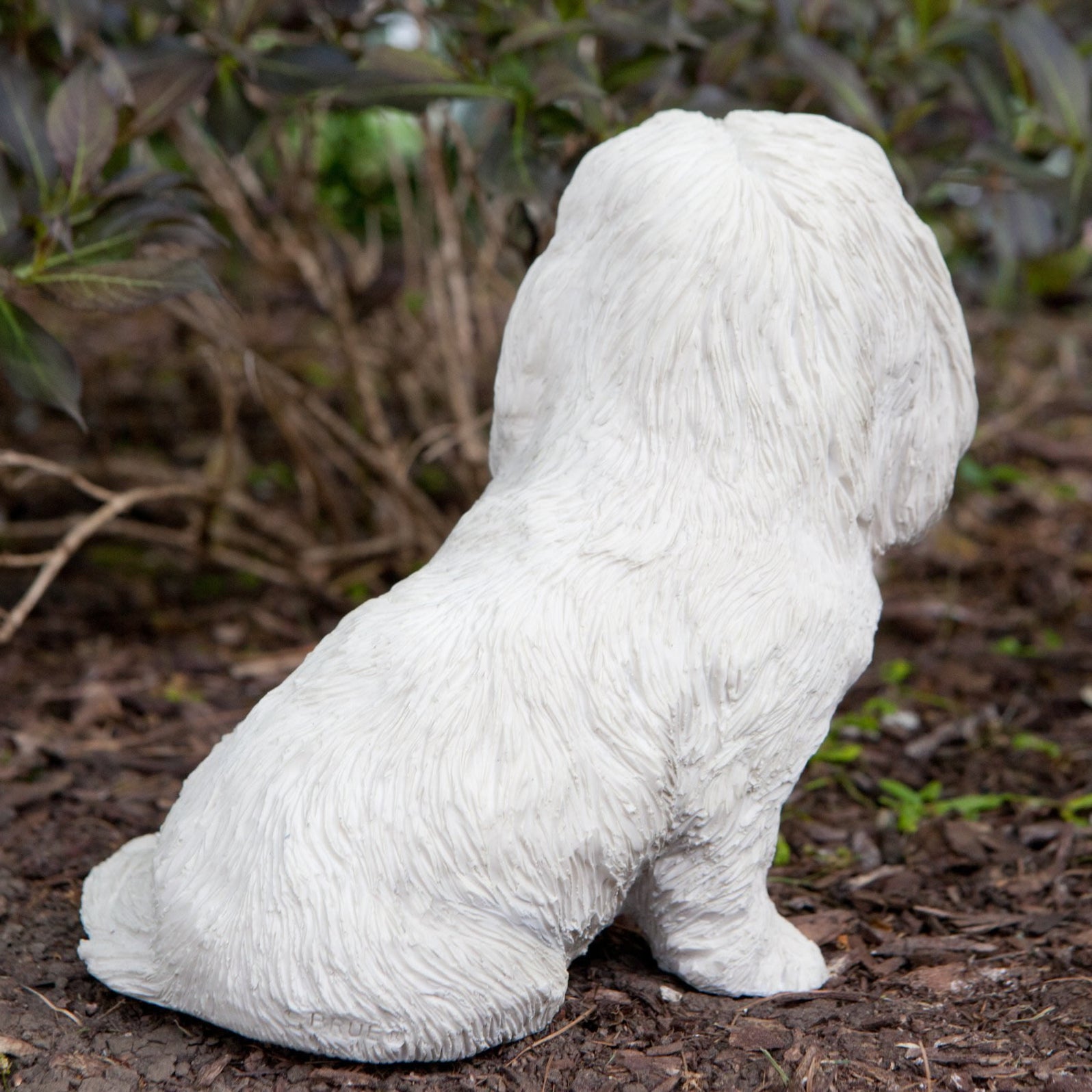 Maltese Dog Statue by Sandicast — AllSculptures