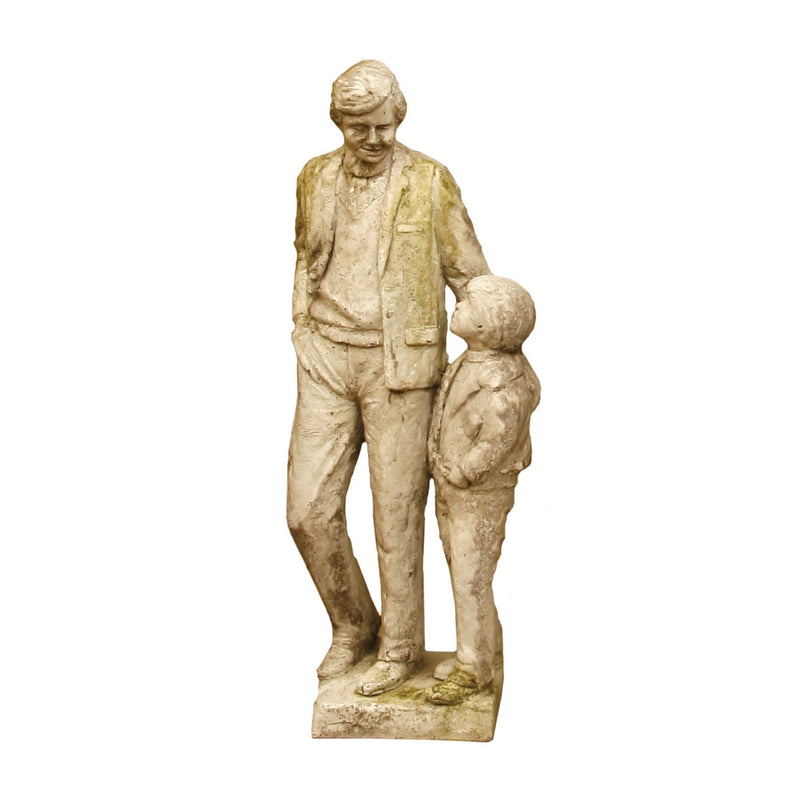 Man to Man Garden Statue